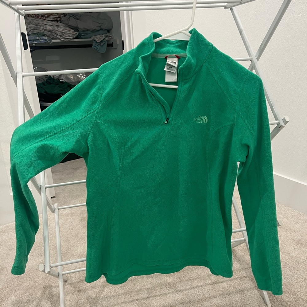 The North Face Emerald Green Fleece Pullover